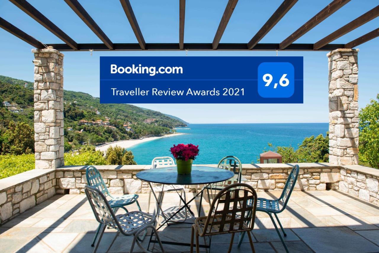 Pelion Bnb Luxury Homes Damouchari Bagian luar foto