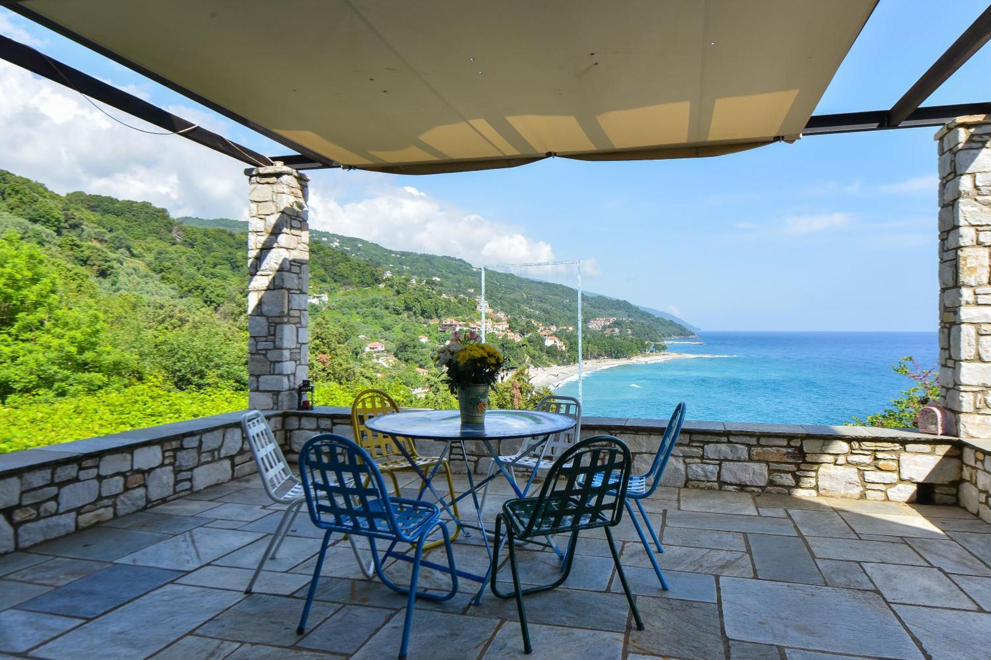 Pelion Bnb Luxury Homes Damouchari Bagian luar foto