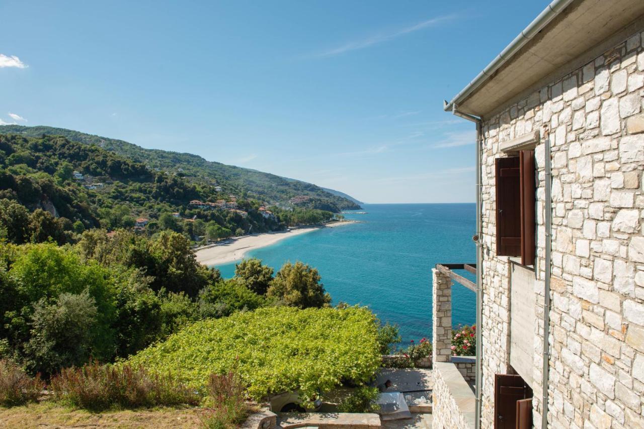 Pelion Bnb Luxury Homes Damouchari Bagian luar foto