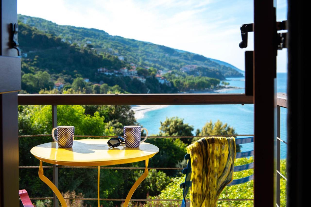Pelion Bnb Luxury Homes Damouchari Bagian luar foto
