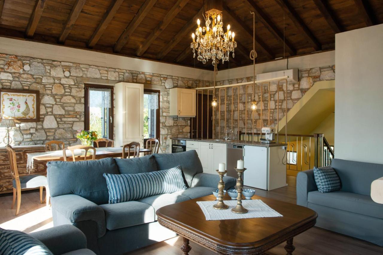 Pelion Bnb Luxury Homes Damouchari Bagian luar foto