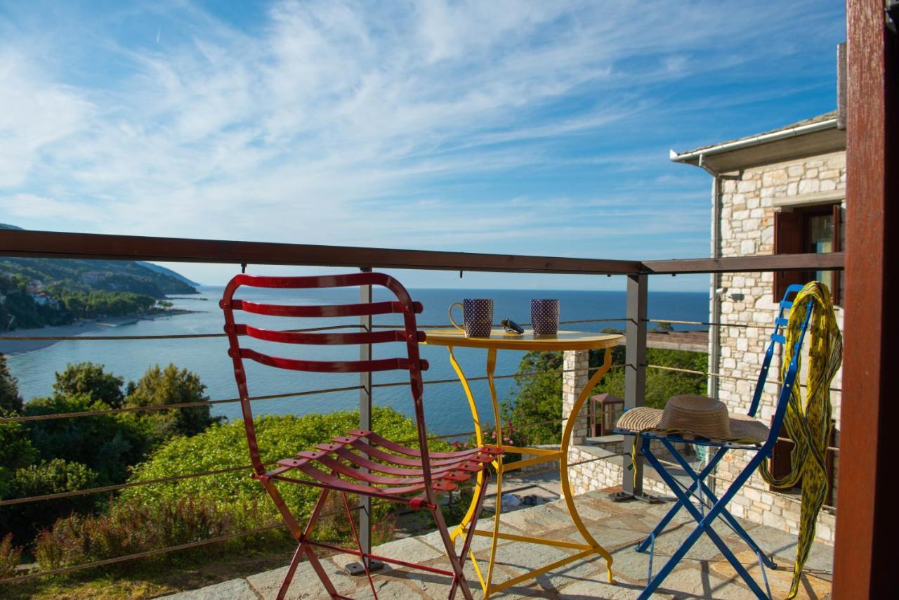 Pelion Bnb Luxury Homes Damouchari Bagian luar foto