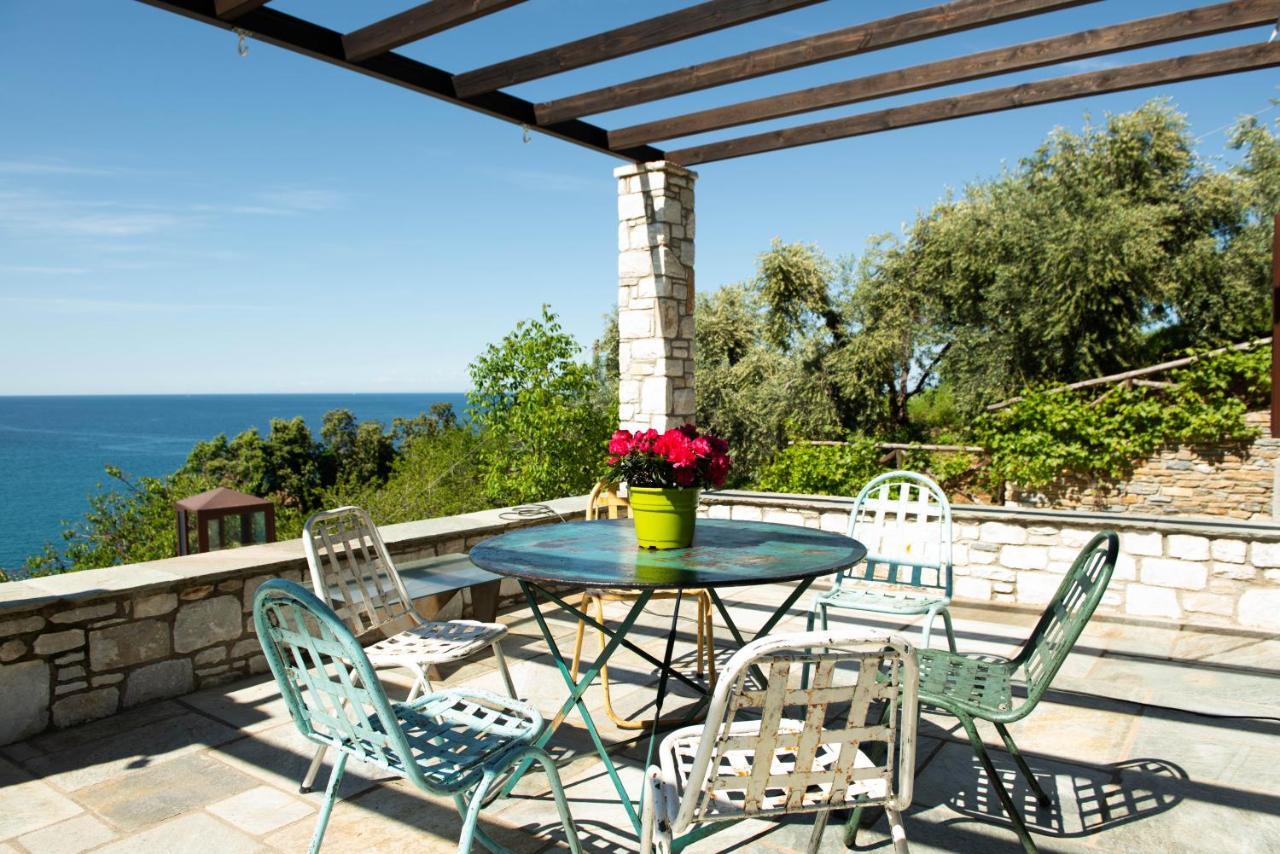 Pelion Bnb Luxury Homes Damouchari Bagian luar foto