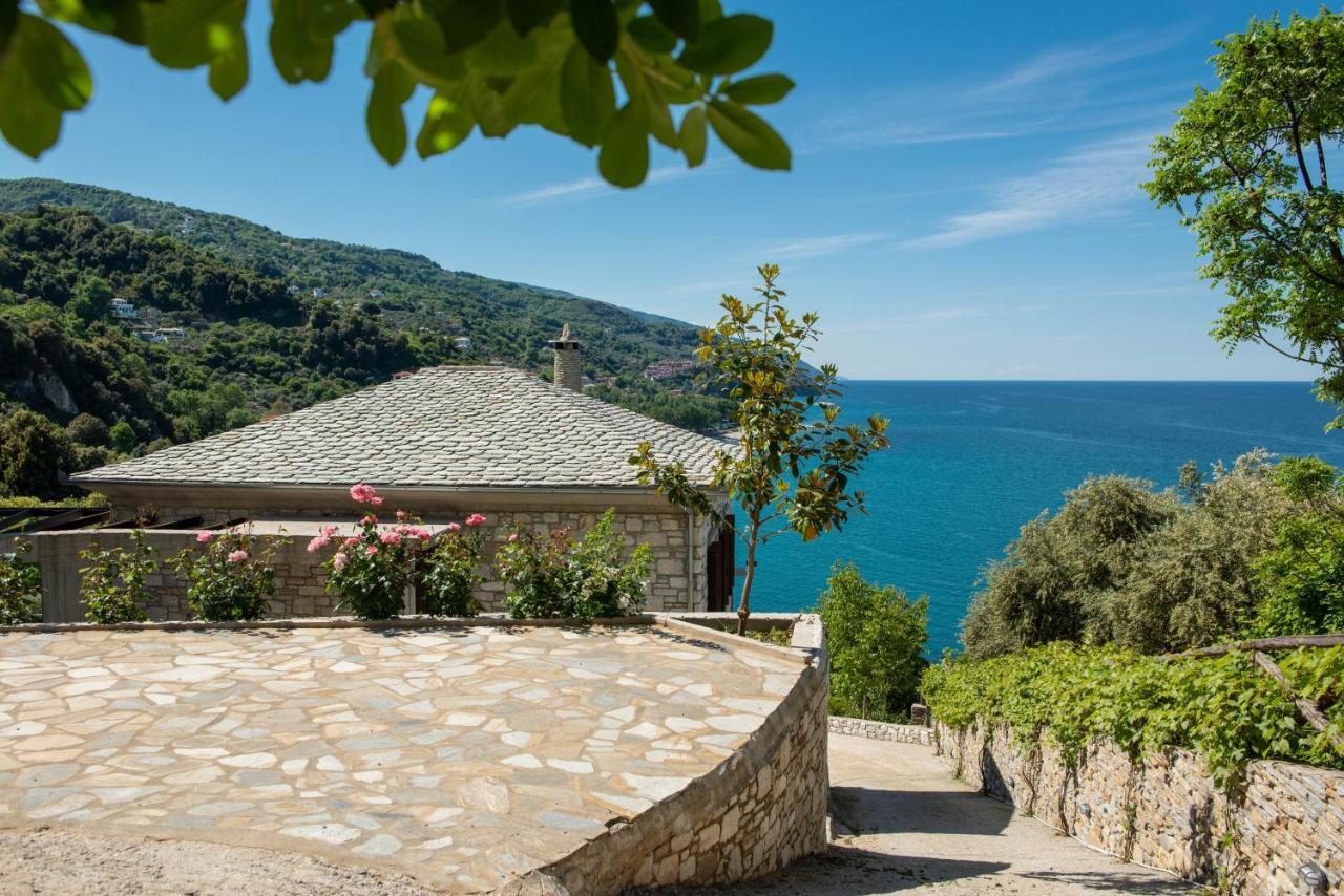 Pelion Bnb Luxury Homes Damouchari Bagian luar foto