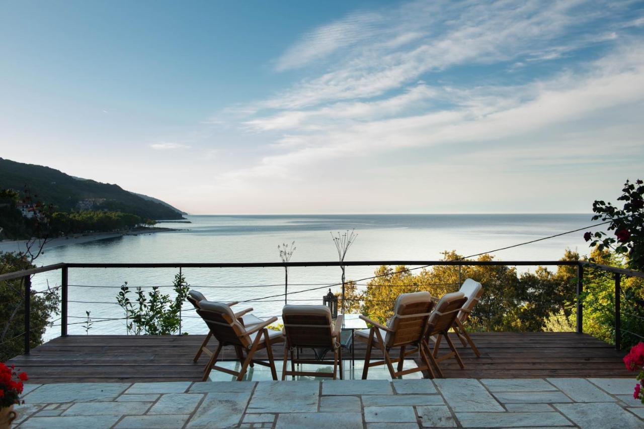 Pelion Bnb Luxury Homes Damouchari Bagian luar foto