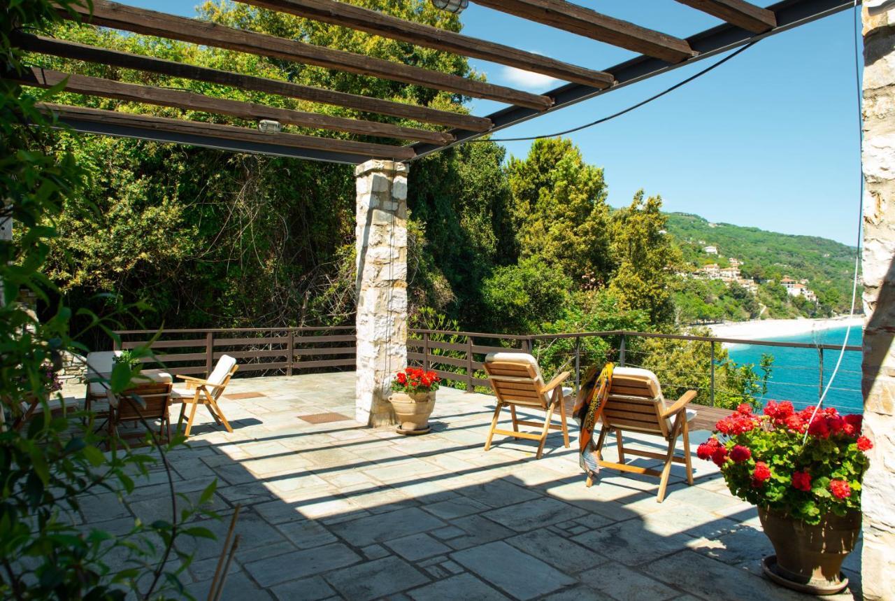 Pelion Bnb Luxury Homes Damouchari Bagian luar foto