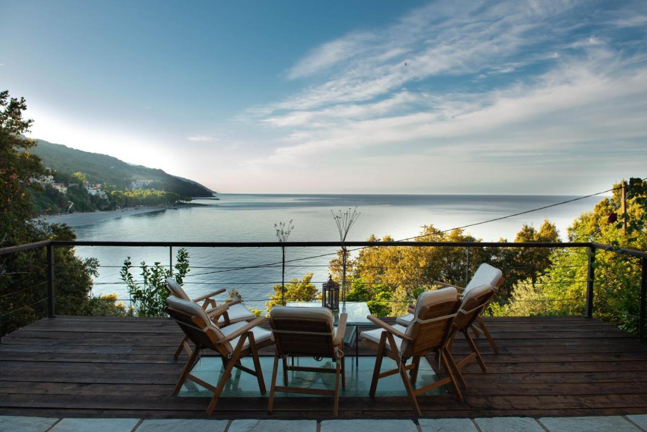Pelion Bnb Luxury Homes Damouchari Bagian luar foto