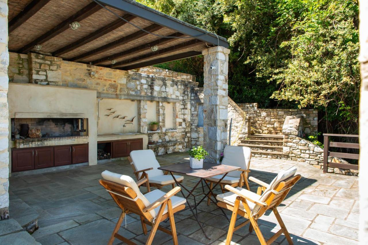 Pelion Bnb Luxury Homes Damouchari Bagian luar foto