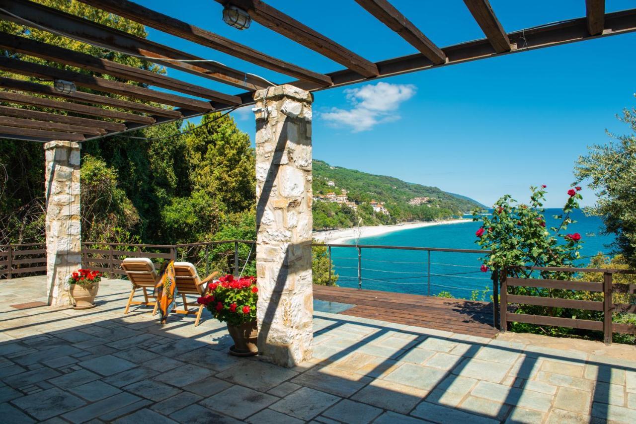 Pelion Bnb Luxury Homes Damouchari Bagian luar foto