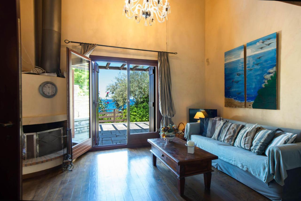 Pelion Bnb Luxury Homes Damouchari Bagian luar foto
