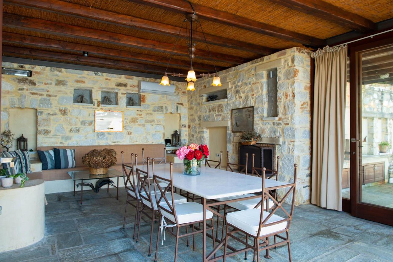 Pelion Bnb Luxury Homes Damouchari Bagian luar foto