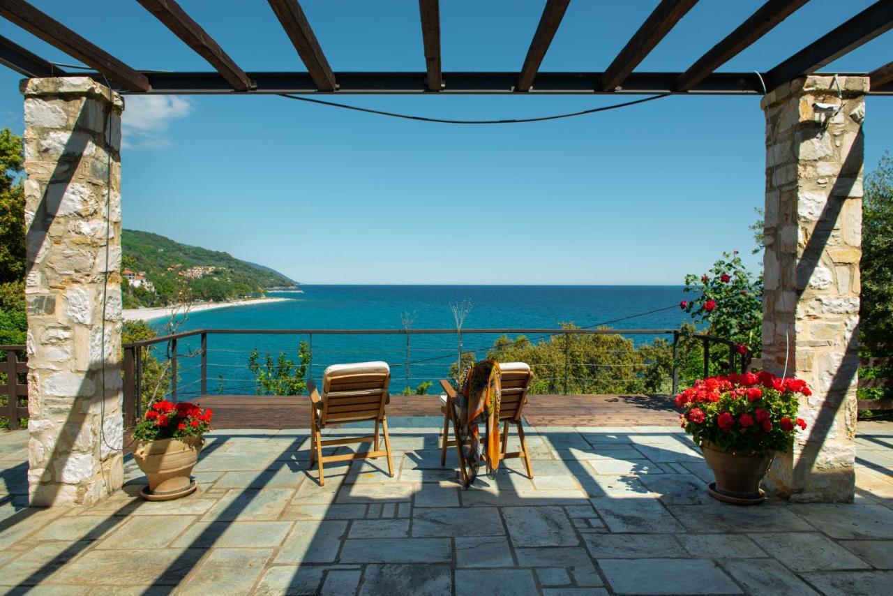 Pelion Bnb Luxury Homes Damouchari Bagian luar foto