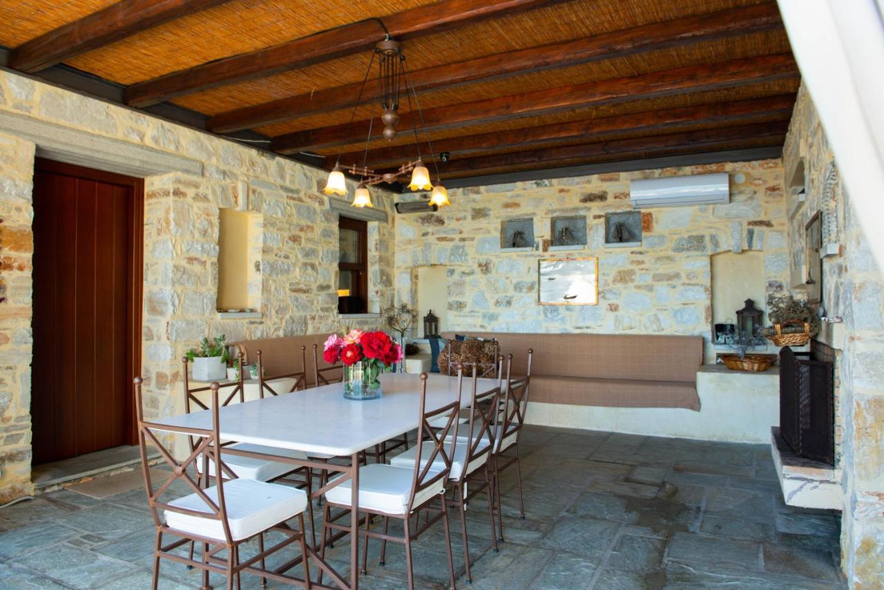 Pelion Bnb Luxury Homes Damouchari Bagian luar foto