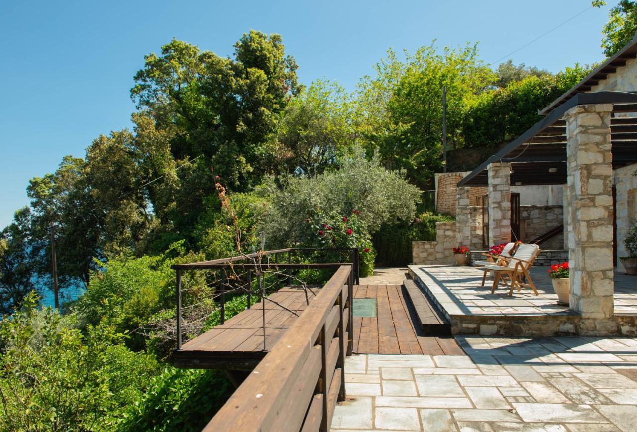 Pelion Bnb Luxury Homes Damouchari Bagian luar foto