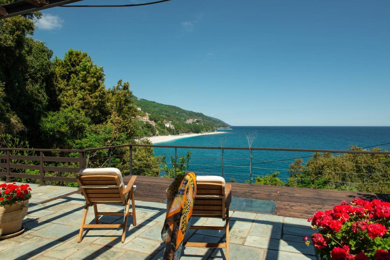 Pelion Bnb Luxury Homes Damouchari Bagian luar foto